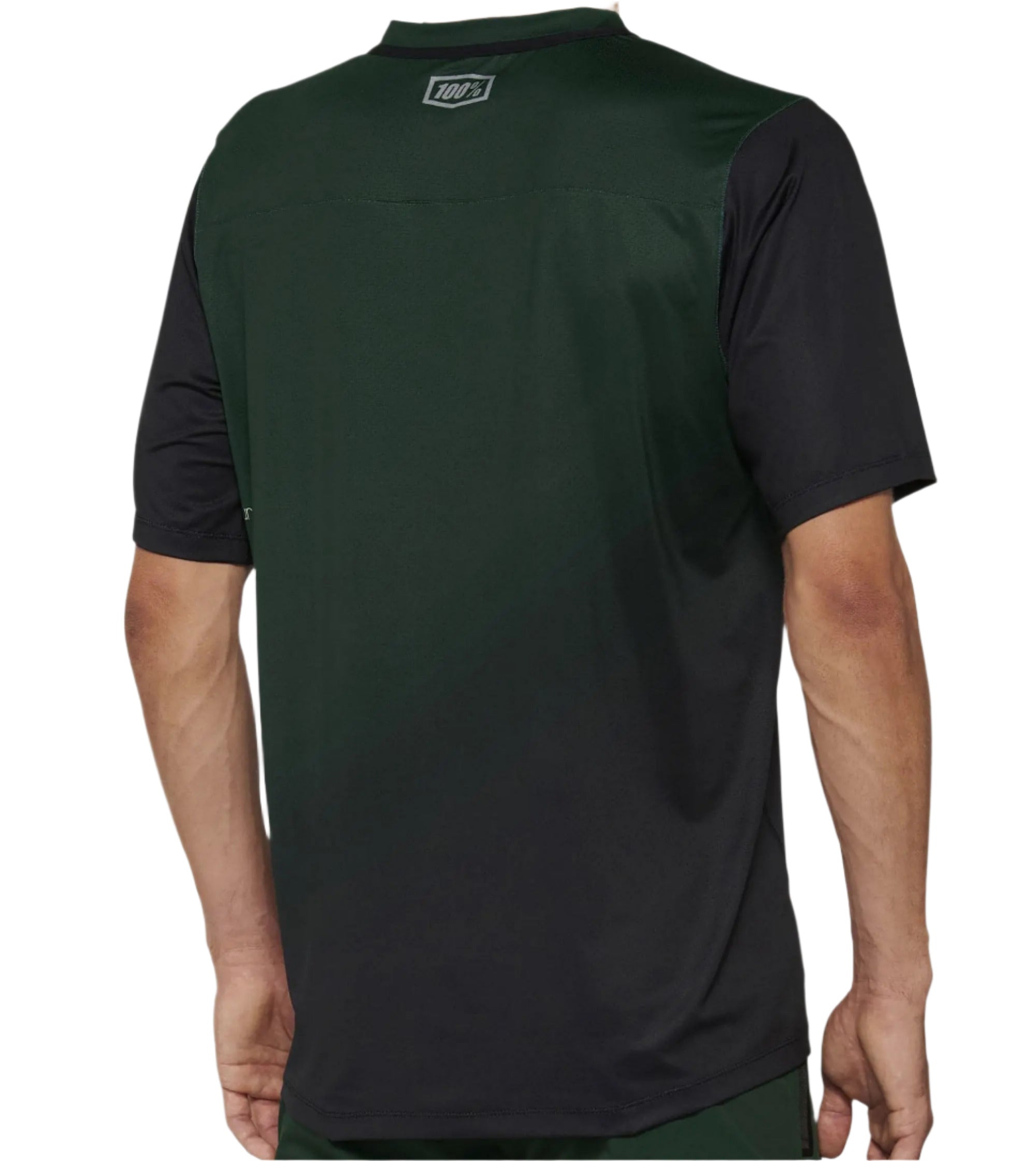 100% Celium Short Sleeves Jersey Green / Black - FREE UK Shipping, FREE 365 Day Returns | Moto Central