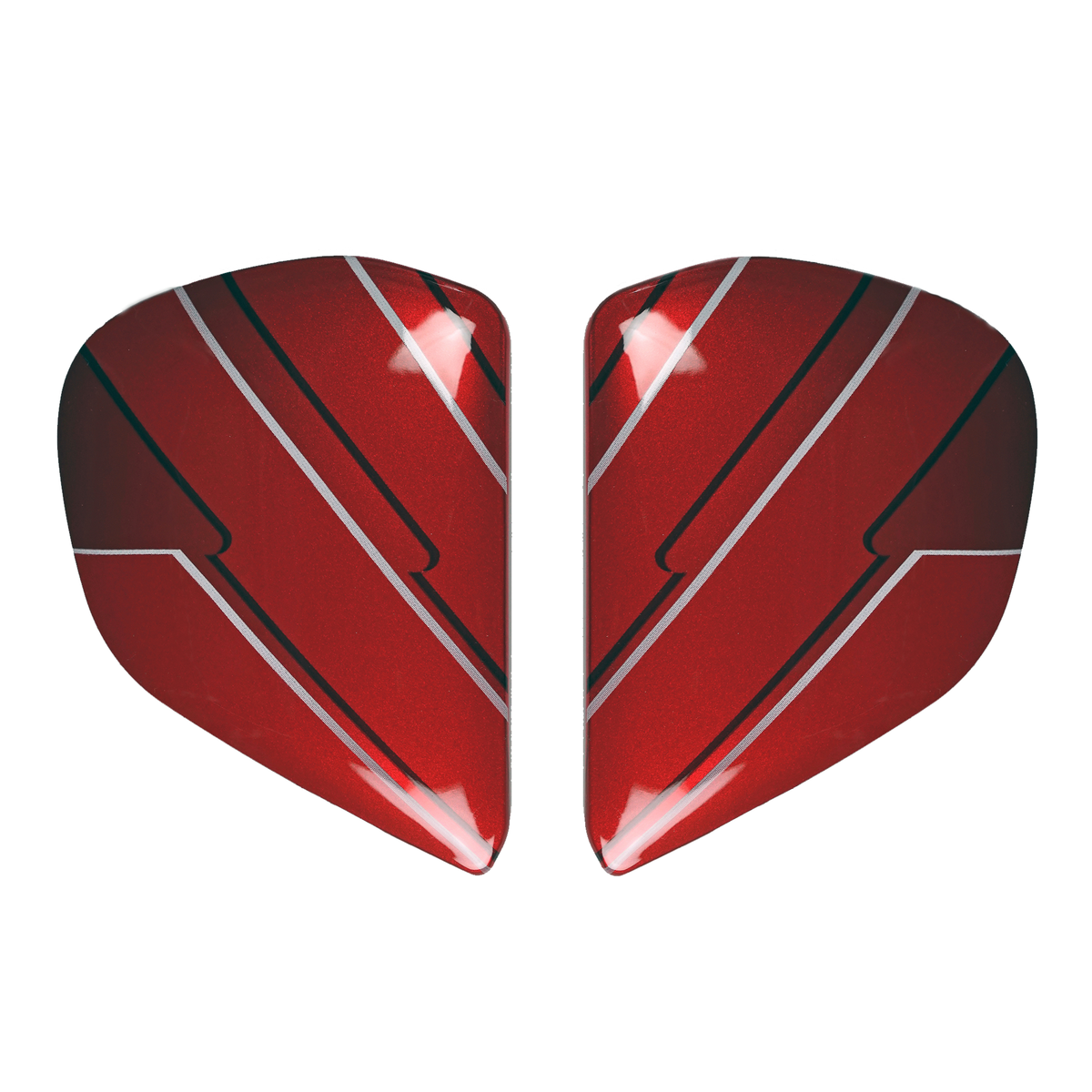 Arai RX-7V VAS-V Graphic Holder Set CB Red / Silver - FREE UK Shipping, FREE 365 Day Returns | Moto Central