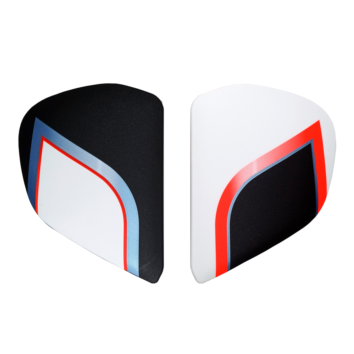 Arai RX-7V VAS-V Graphic Holder Set Haslam Black / White - FREE UK Shipping, FREE 365 Day Returns | Moto Central