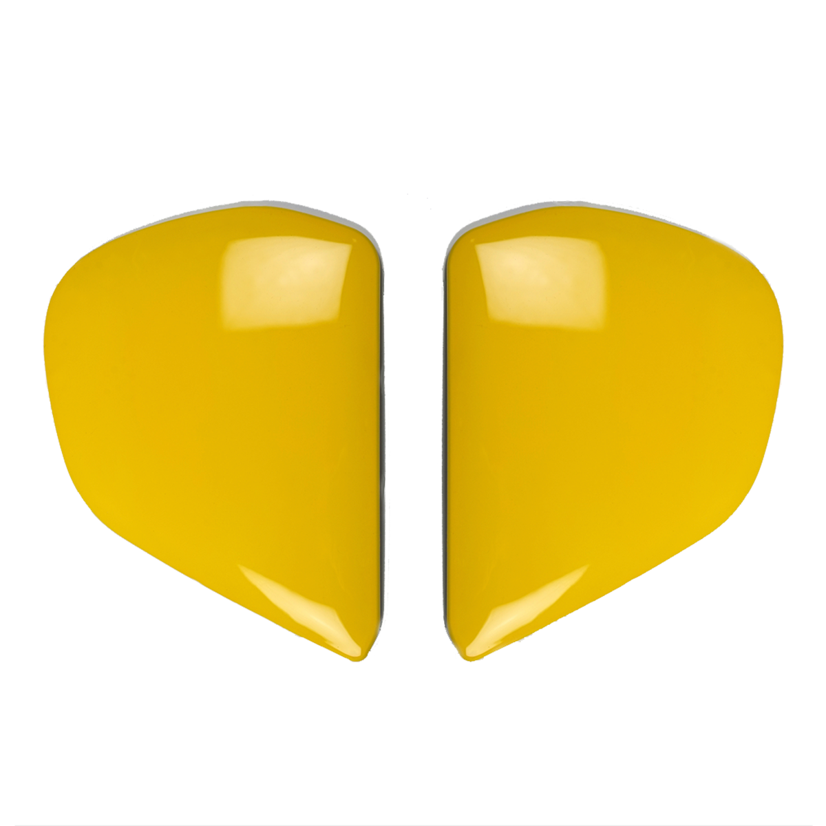 Arai RX-7V VAS-V Graphic Holder Set Dunlop Yellow - FREE UK Shipping, FREE 365 Day Returns | Moto Central