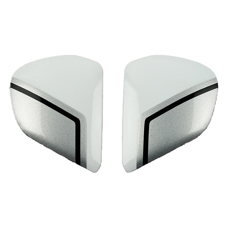 Arai RX-7V VAS-V Graphic Holder Set Bend White - FREE UK Shipping, FREE 365 Day Returns | Moto Central