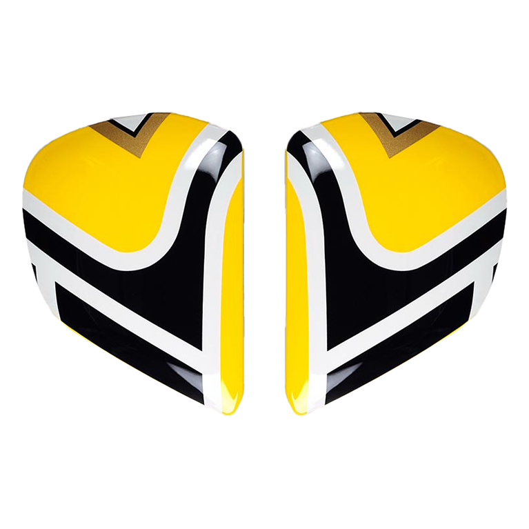 Arai RX-7V VAS-V Graphic Holder Set Edwards Legend Yellow - FREE UK Shipping, FREE 365 Day Returns | Moto Central