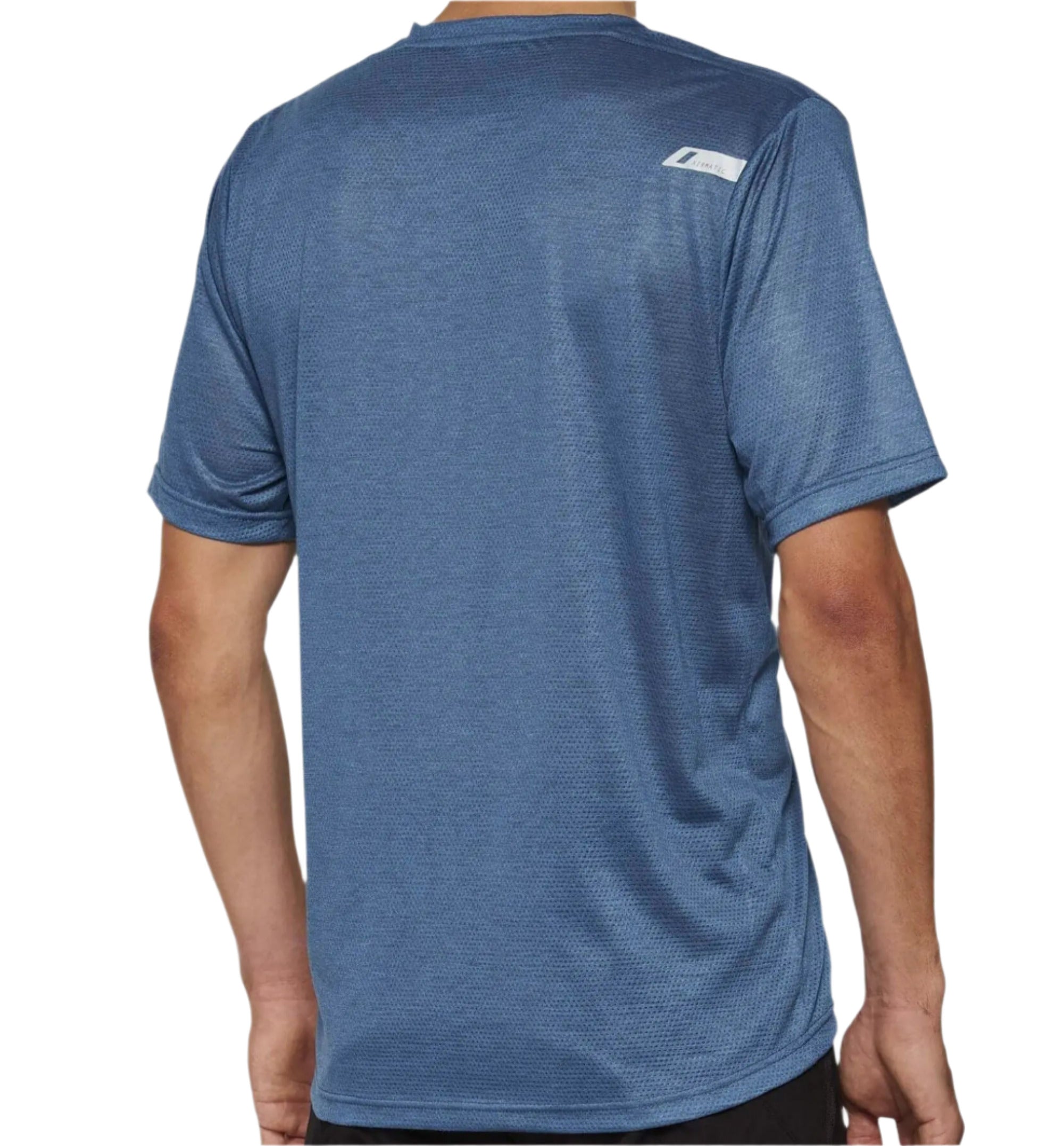 100% Airmatic Mesh Short Sleeves Jersey Slate / Blue - FREE UK Shipping, FREE 365 Day Returns | Moto Central