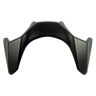 Arai QV Pro QVR Rear Duct Set Semi Gloss Black - FREE UK Shipping, FREE 365 Day Returns | Moto Central