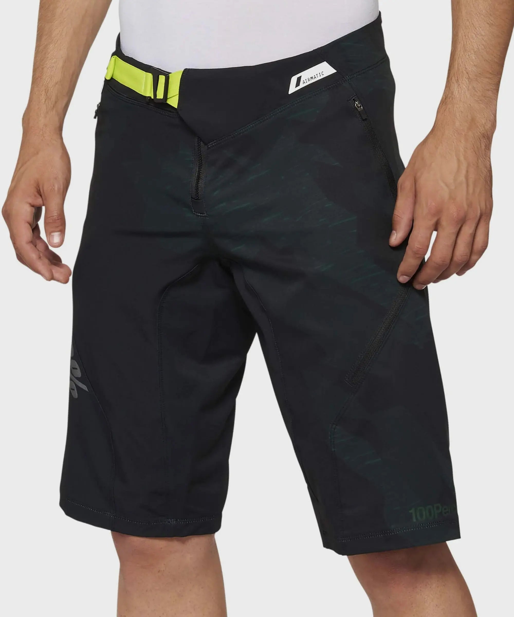 100% Airmatic Limited Edition Shorts Black Camo - FREE UK Shipping, FREE 365 Day Returns | Moto Central