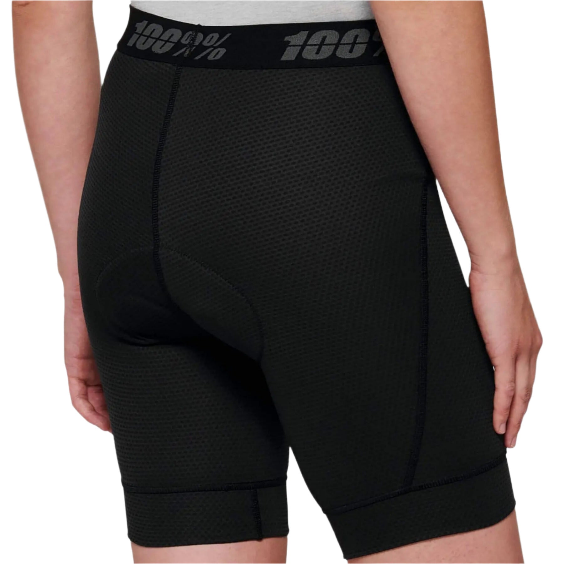 100% Ridecamp Ladies Shorts With Liner Black - FREE UK Shipping, FREE 365 Day Returns | Moto Central