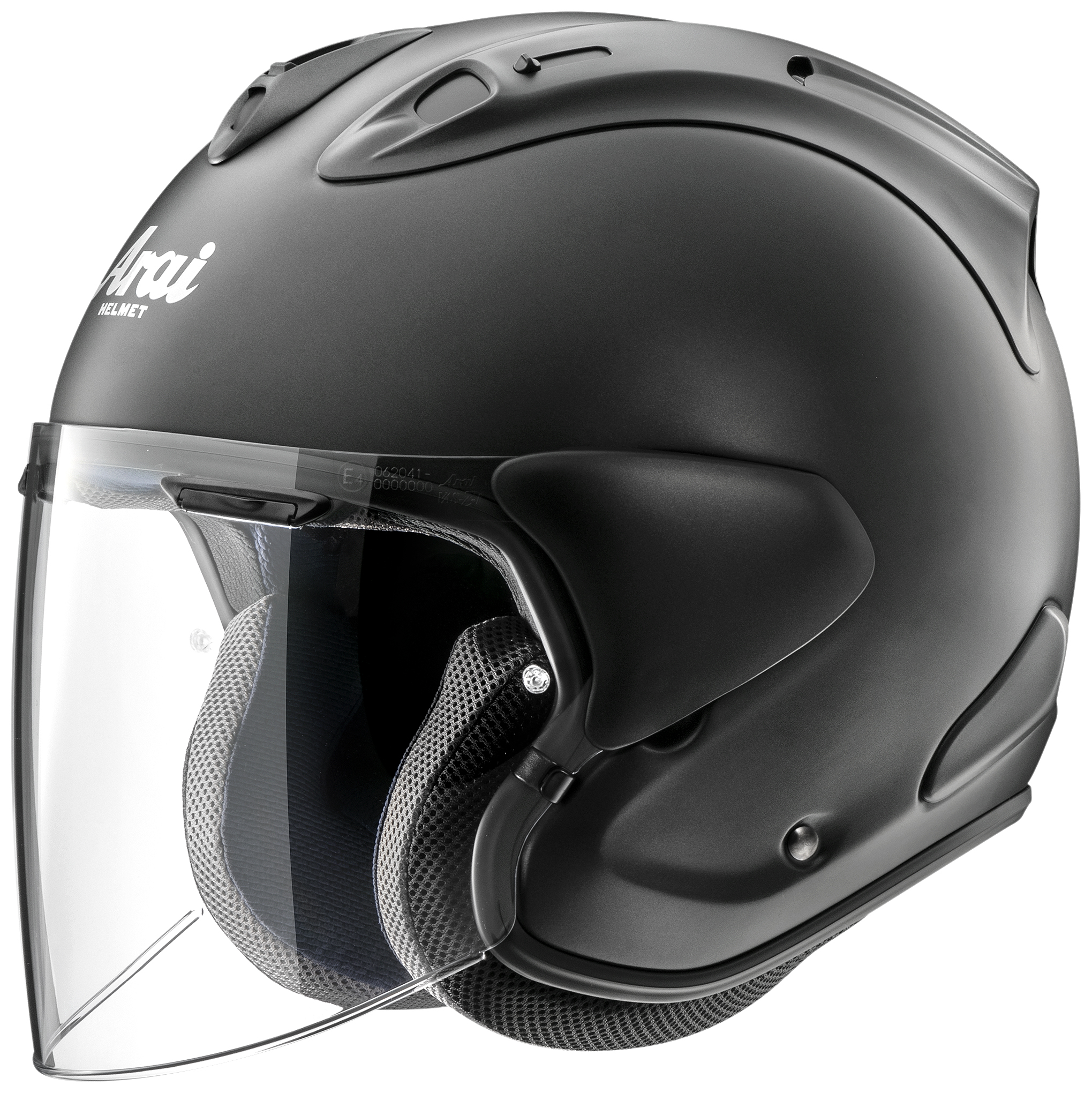 Arai SZ-R Evo Solid Frost Black - FREE UK Shipping, FREE 365 Day Returns | Moto Central