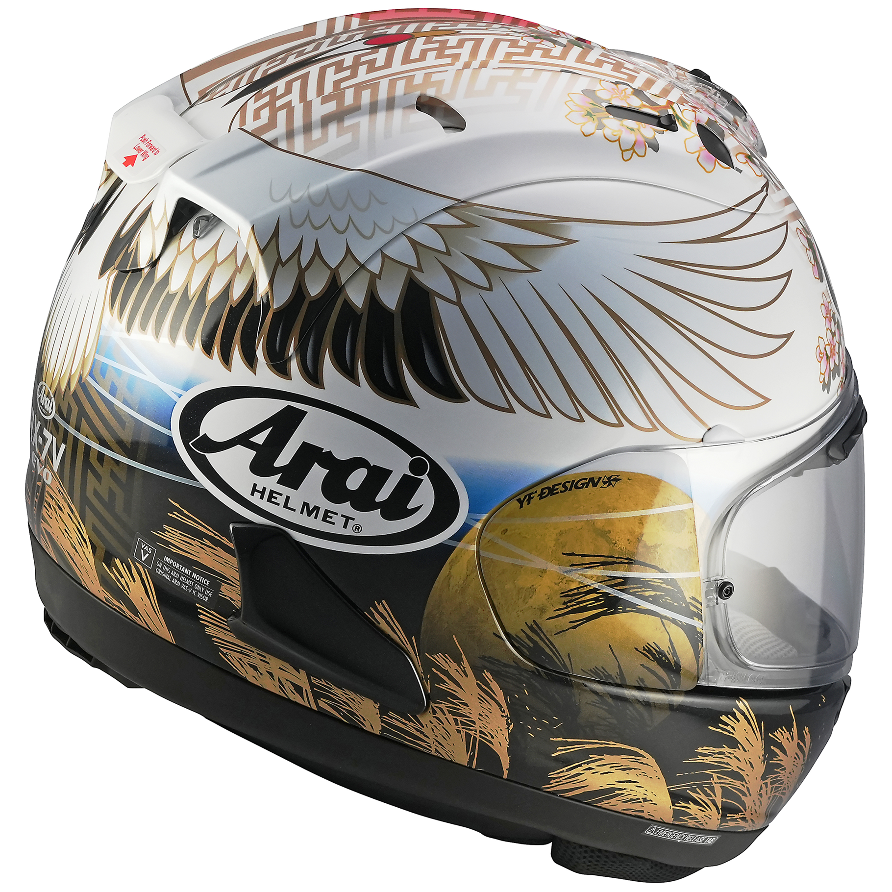 Arai RX-7V Evo Tsubasa - FREE UK Shipping, FREE 365 Day Returns | Moto Central