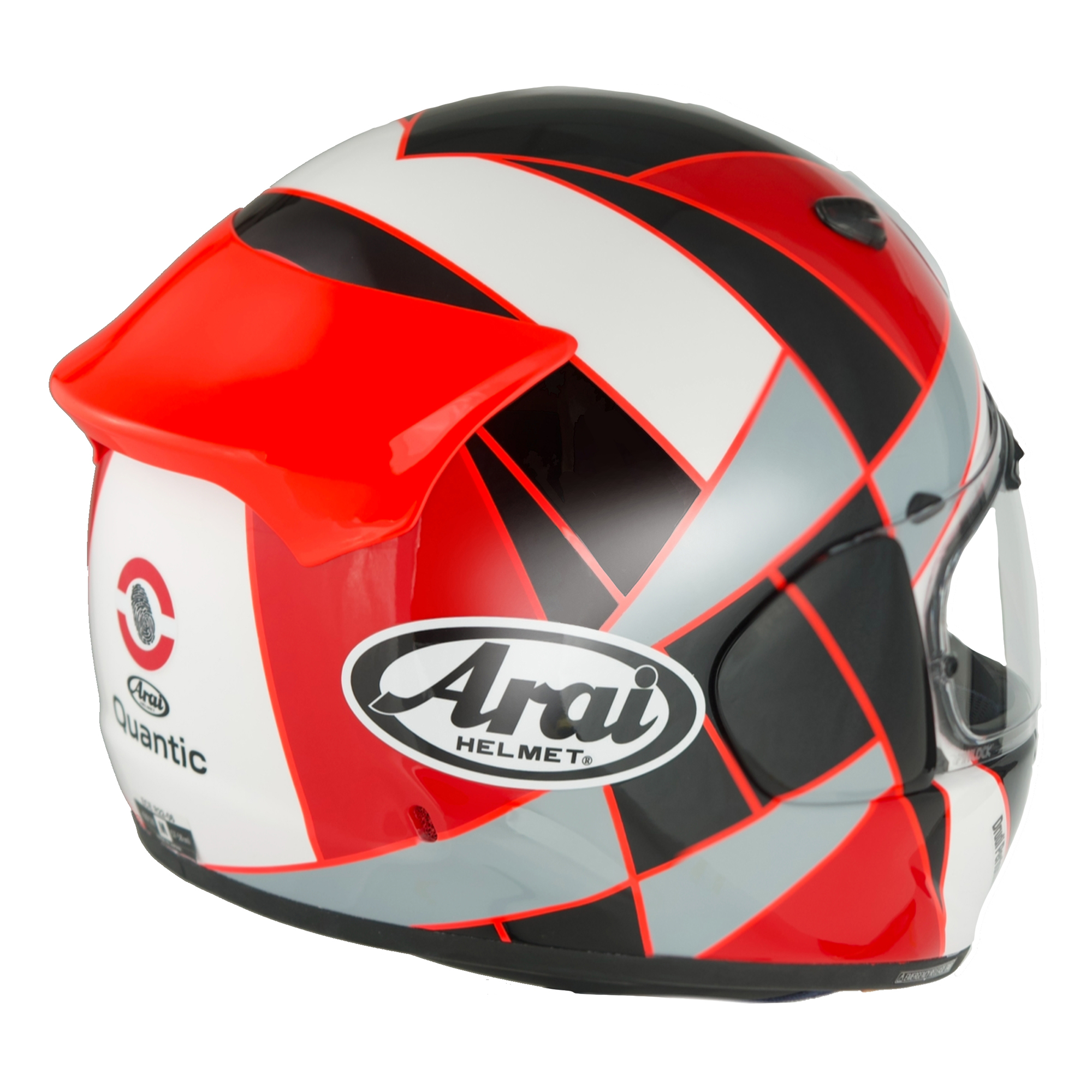 Arai Quantic Peak Red - FREE UK Shipping, FREE 365 Day Returns | Moto Central