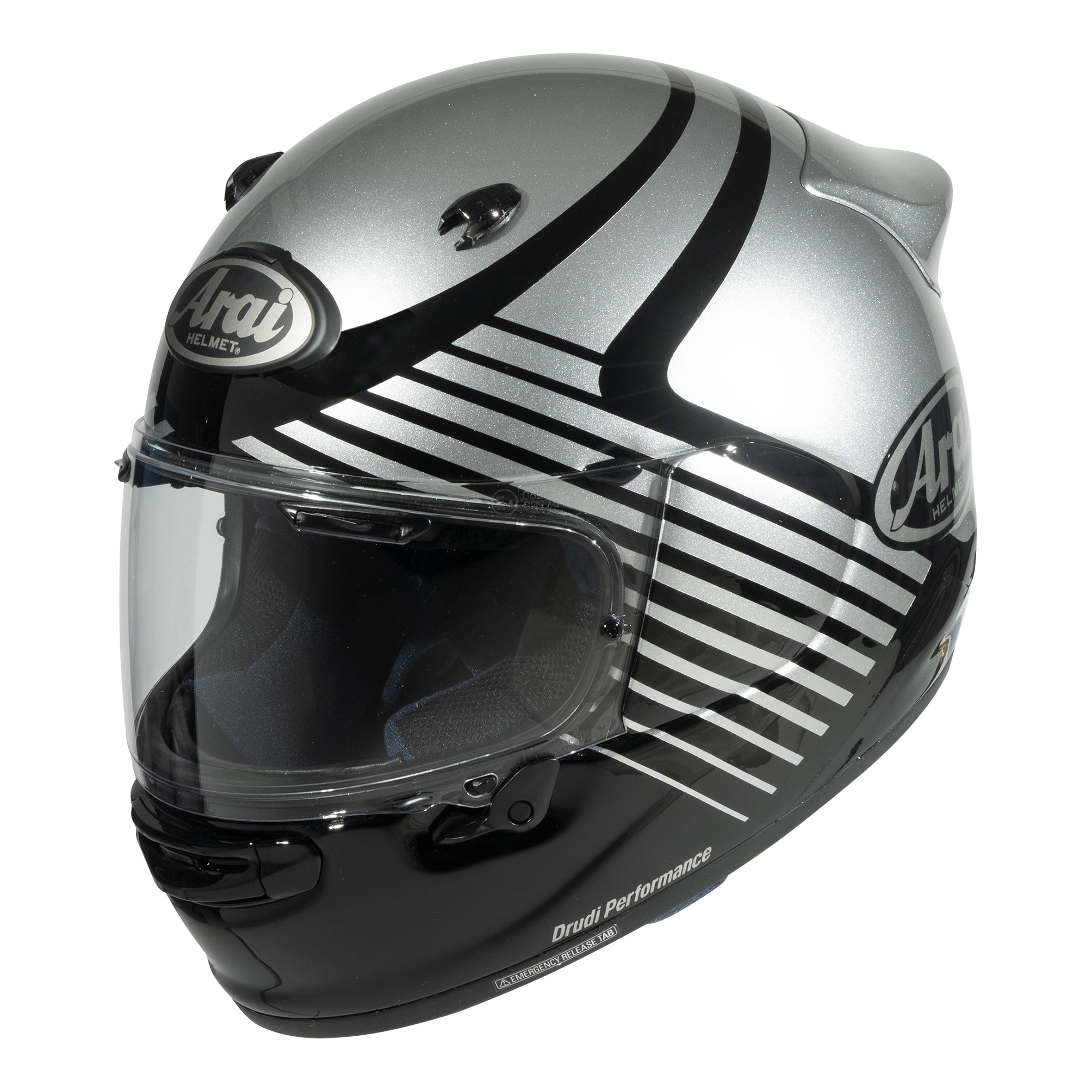 Arai Quantic Flight Grey - FREE UK Shipping, FREE 365 Day Returns | Moto Central