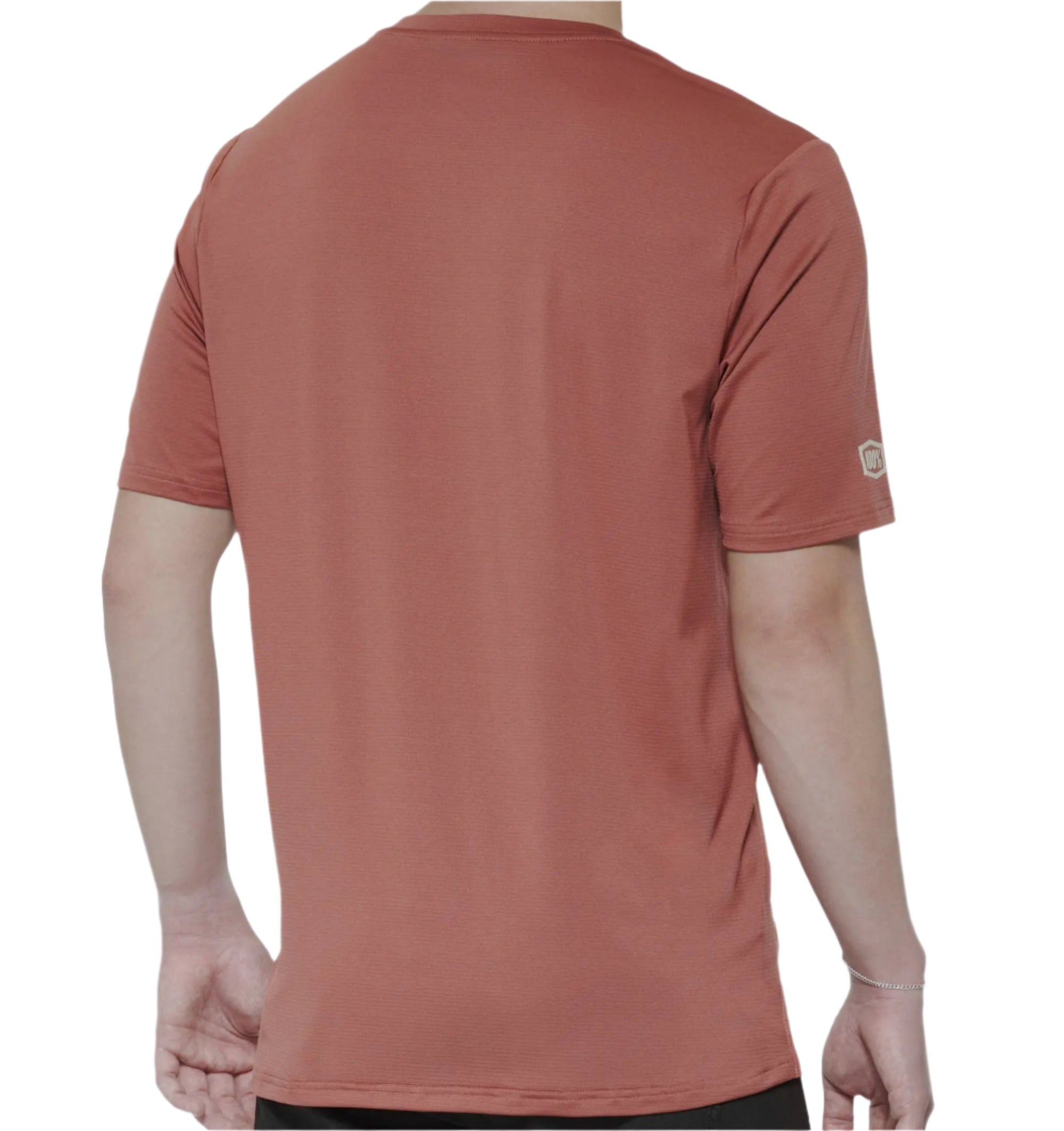 100% Airmatic Short Sleeves Jersey Cardinal - FREE UK Shipping, FREE 365 Day Returns | Moto Central