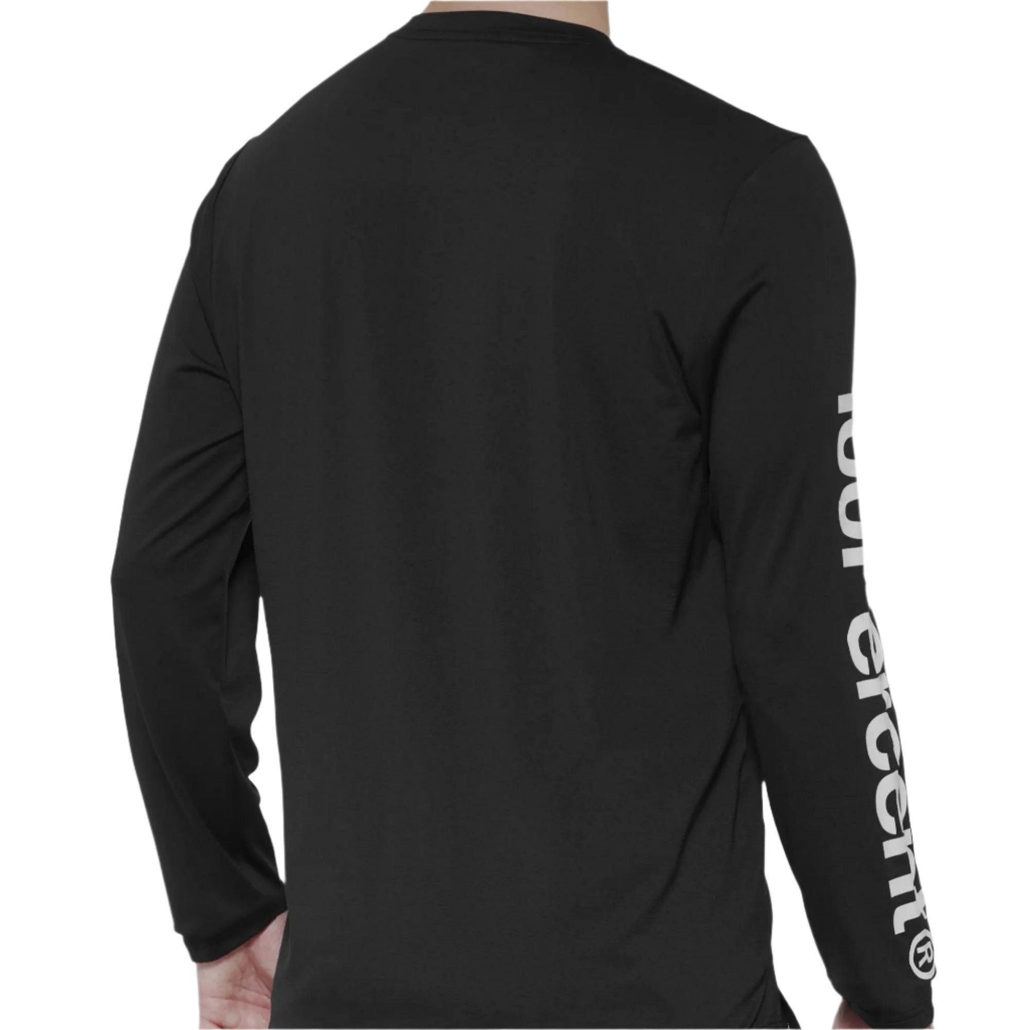 100% Airmatic Long Sleeve Jersey Black - FREE UK Shipping, FREE 365 Day Returns | Moto Central