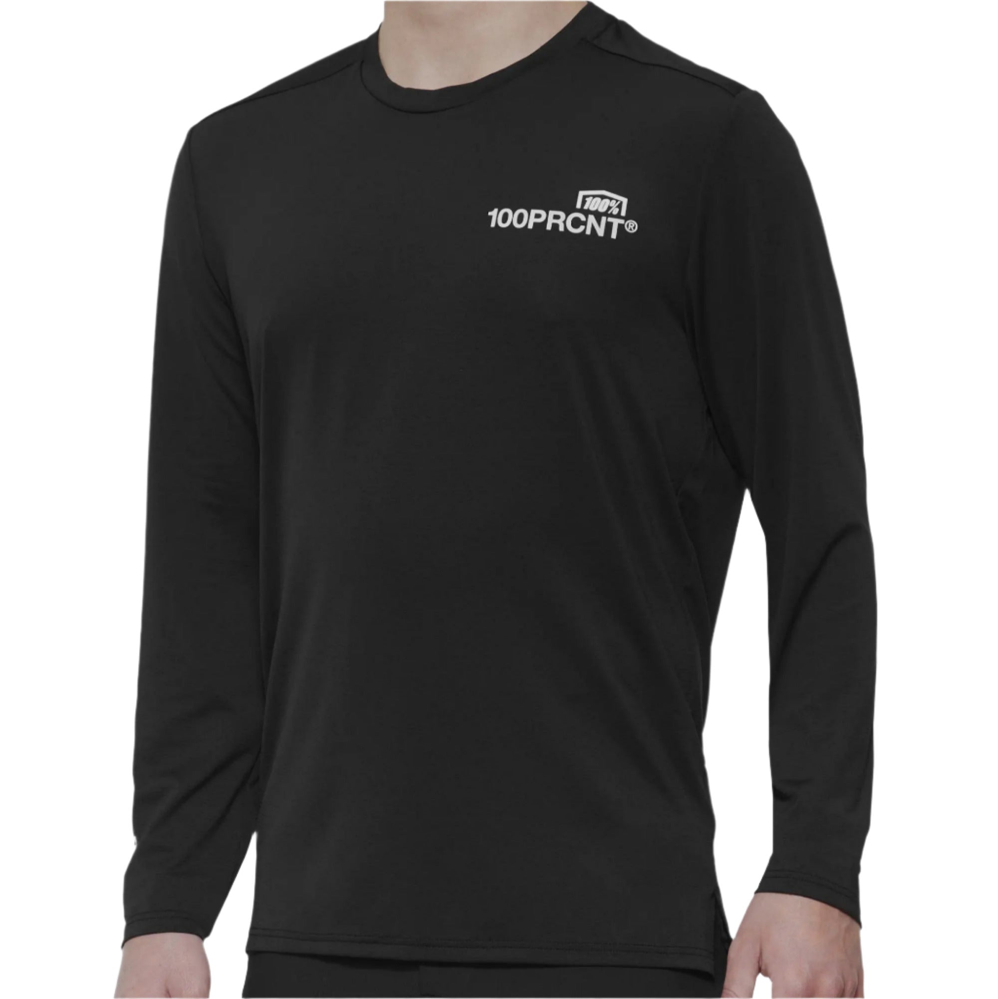 100% Airmatic Long Sleeve Jersey Black - FREE UK Shipping, FREE 365 Day Returns | Moto Central