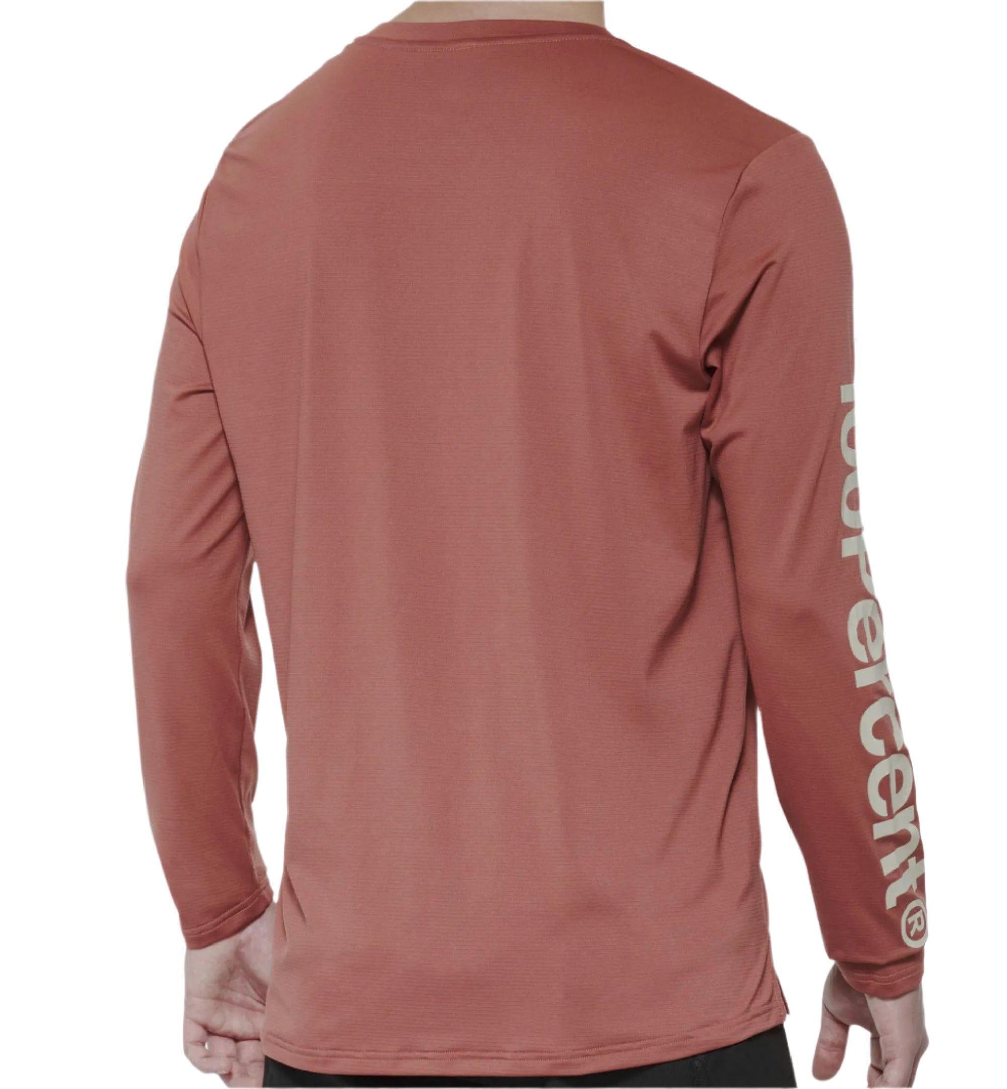 100% Airmatic Long Sleeves Jersey Cardinal - FREE UK Shipping, FREE 365 Day Returns | Moto Central