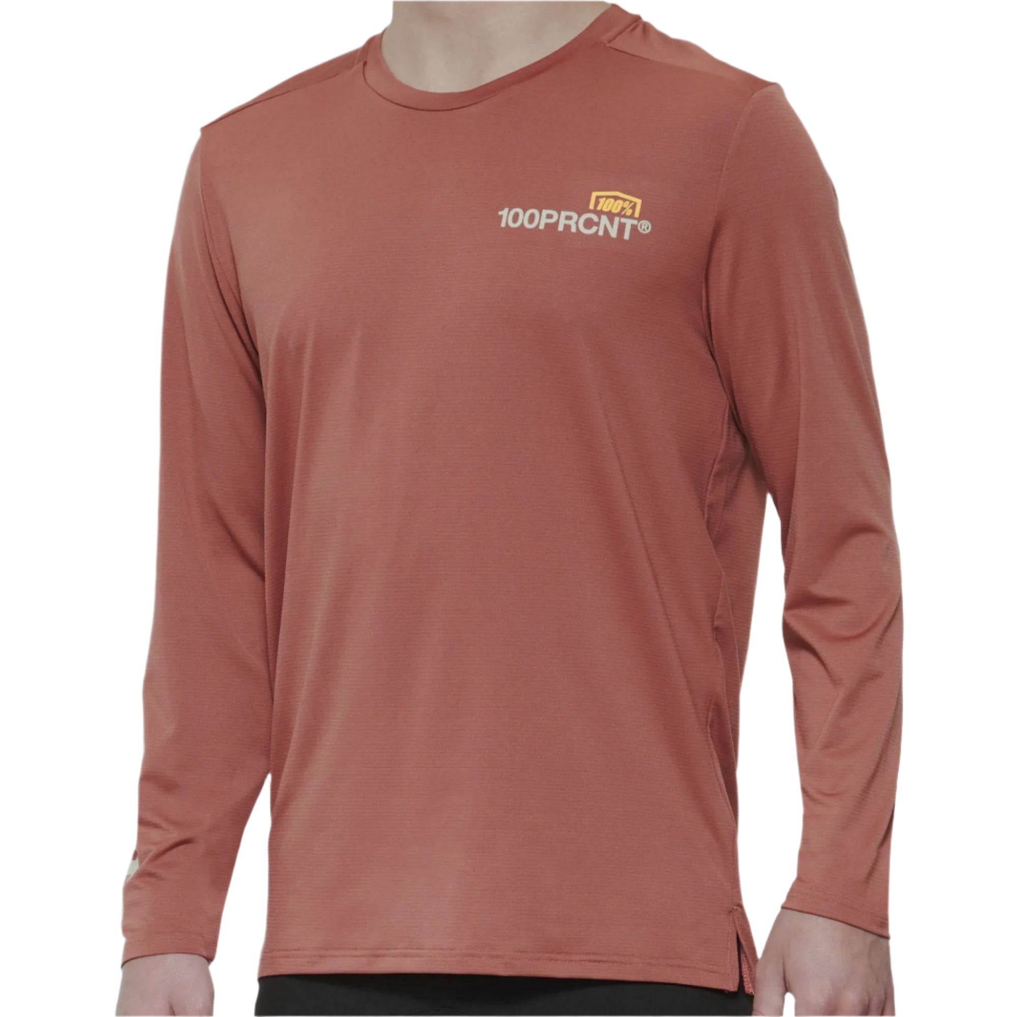 100% Airmatic Long Sleeves Jersey Cardinal - FREE UK Shipping, FREE 365 Day Returns | Moto Central