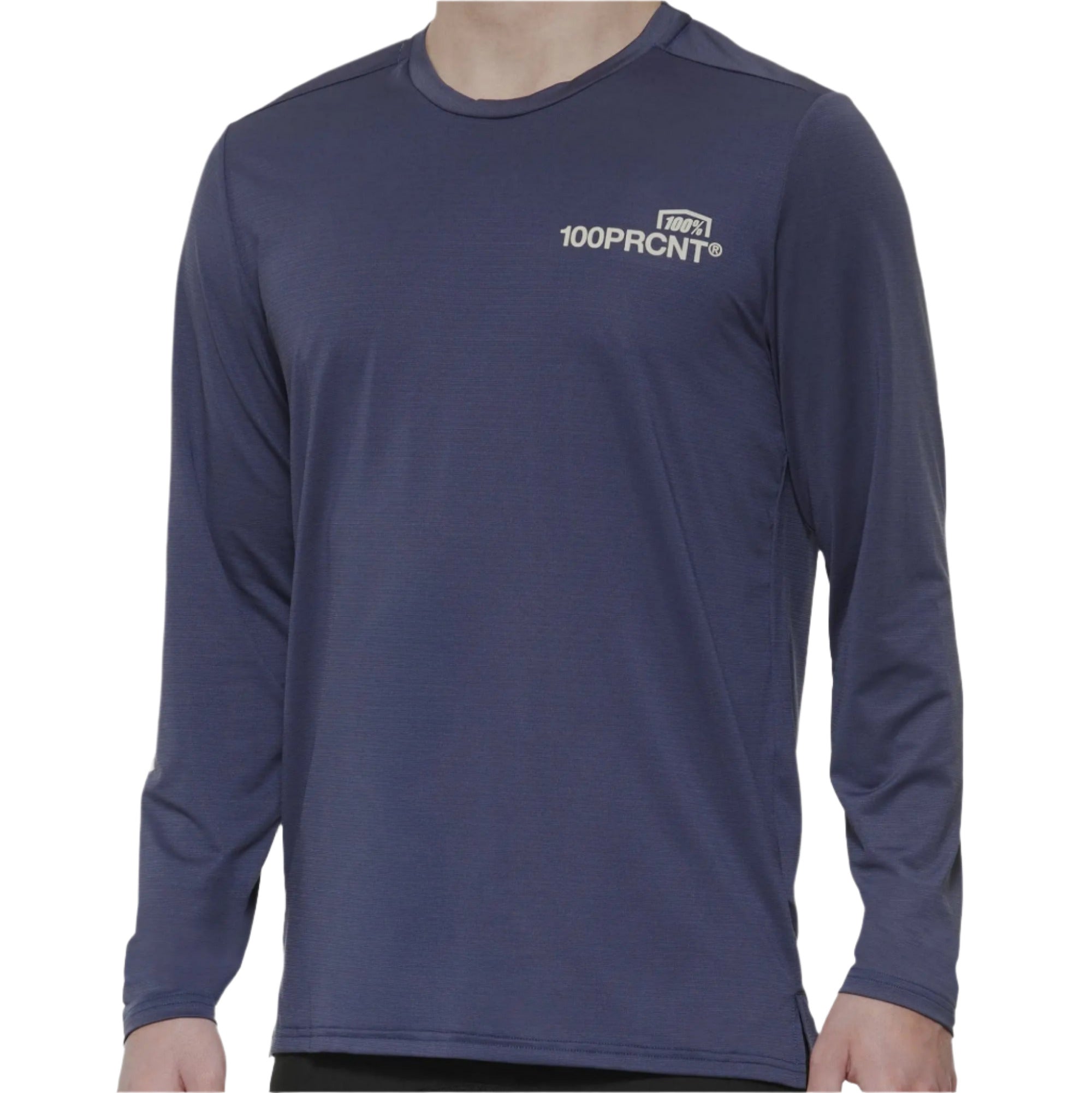 100% Airmatic Long Sleeves Jersey Indigo - FREE UK Shipping, FREE 365 Day Returns | Moto Central