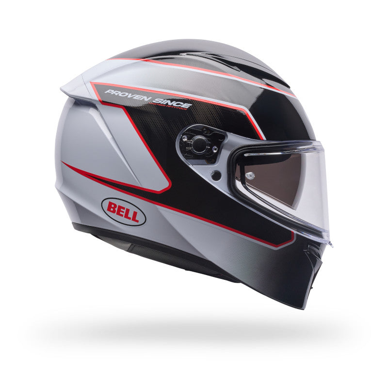 Bell Lithium MIPS Flux DOT / ECE White / Black / Red image 1