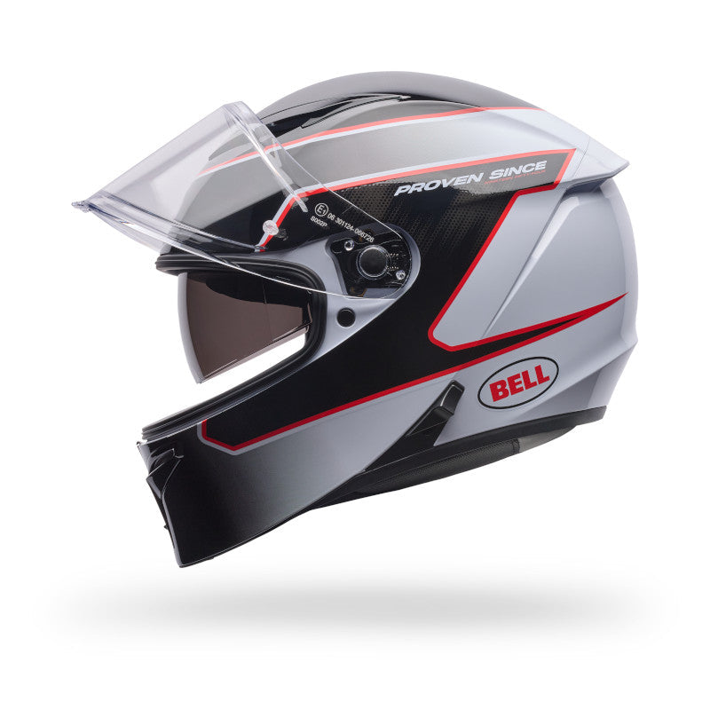 Bell Lithium MIPS Flux DOT / ECE White / Black / Red image 4