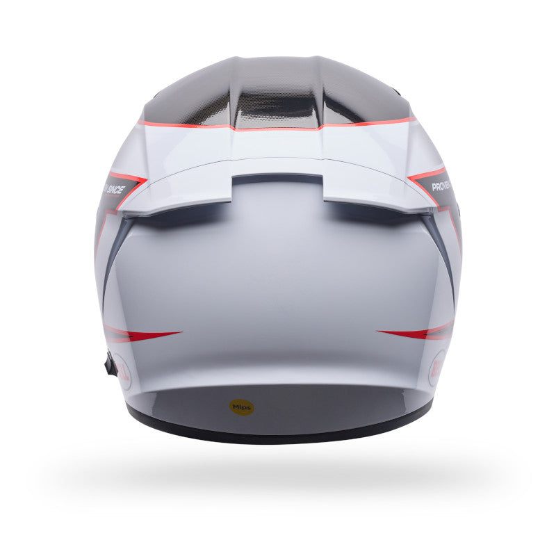 Bell Lithium MIPS Flux DOT / ECE White / Black / Red image 5