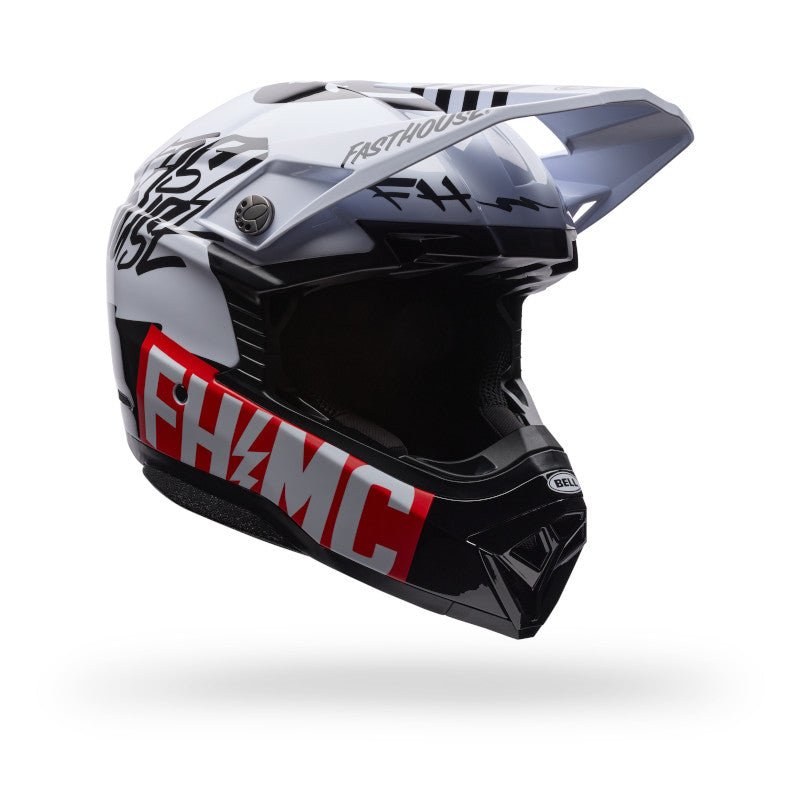 Bell Moto-10 MIPS FH 26 DOT / ECE White / Black image 2