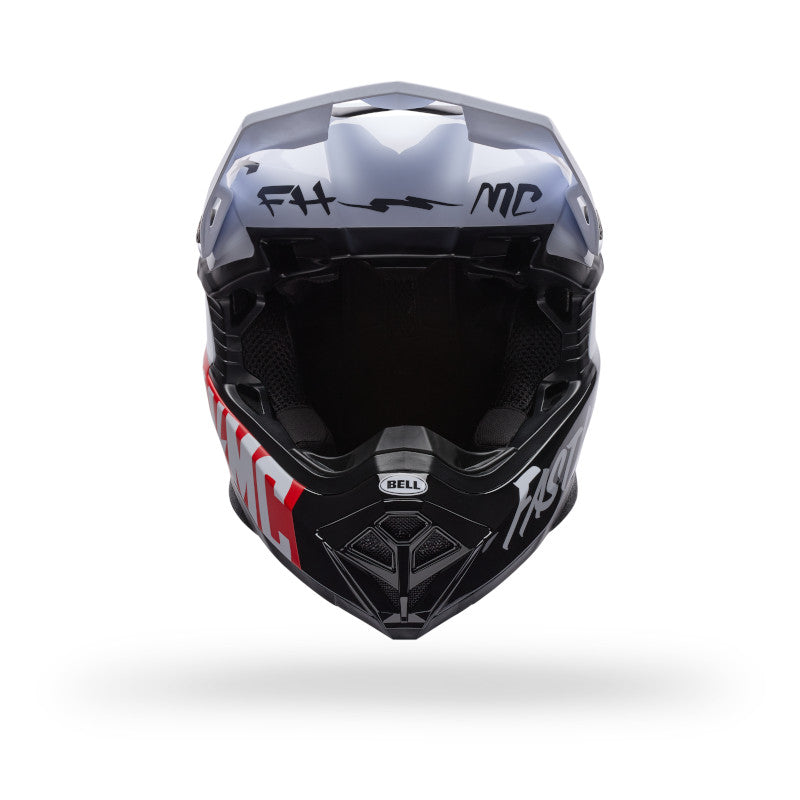 Bell Moto-10 MIPS FH 26 DOT / ECE White / Black image 3