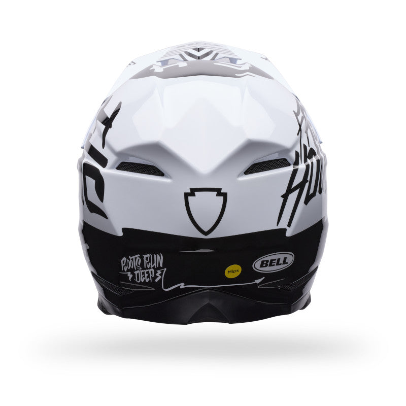 Bell Moto-10 MIPS FH 26 DOT / ECE White / Black image 5