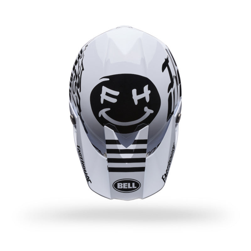 Bell Moto-10 MIPS FH 26 DOT / ECE White / Black image 6