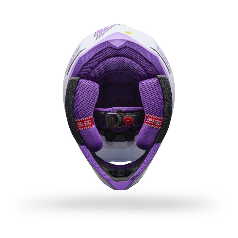 Bell Moto-10 MIPS Pur Da SE DOT / ECE Purple / White image 6