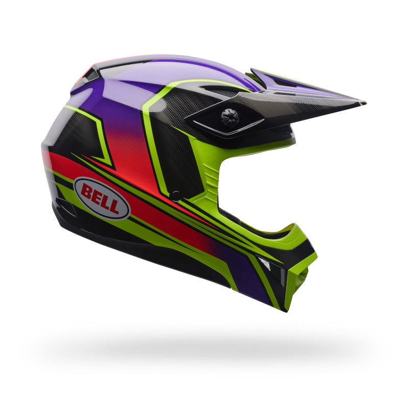 Bell MX-10 MIPS Youth Speedwy DOT / ECE Ultraviolet image 1