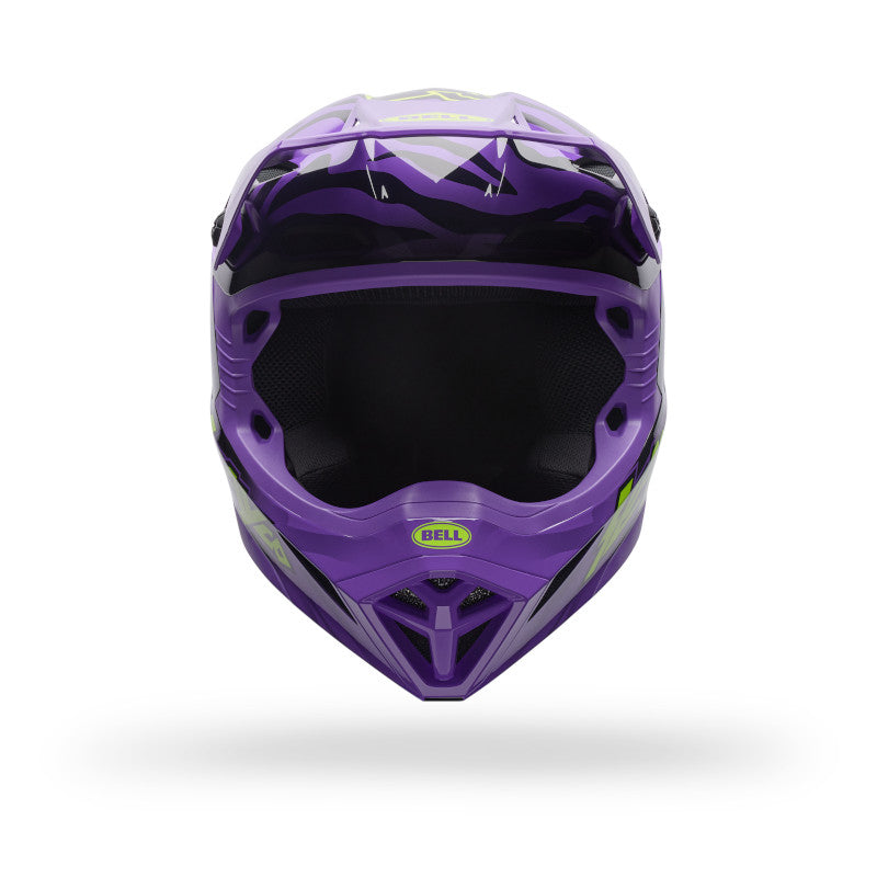 Bell MX-10 MIPS Youth Amber DOT / ECE Black / Purple image 3