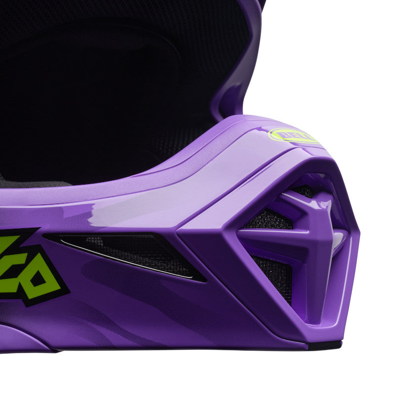 Bell MX-10 MIPS Youth Amber DOT / ECE Black / Purple image 7