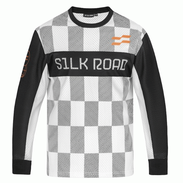 Silk Road Riding Jersey Black FREE UK Delivery, FREE 365 Day Returns | Moto Central