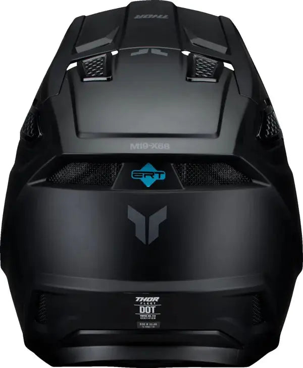 Thor Fleet Blackout Matt Black - FREE UK Shipping, FREE 365 Day Returns | Moto Central