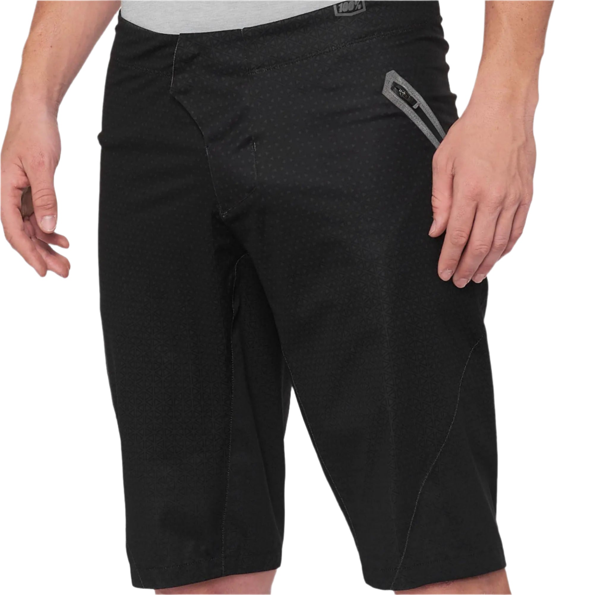 100% Hydromatic Shorts Black Fade - FREE UK Shipping, FREE 365 Day Returns | Moto Central