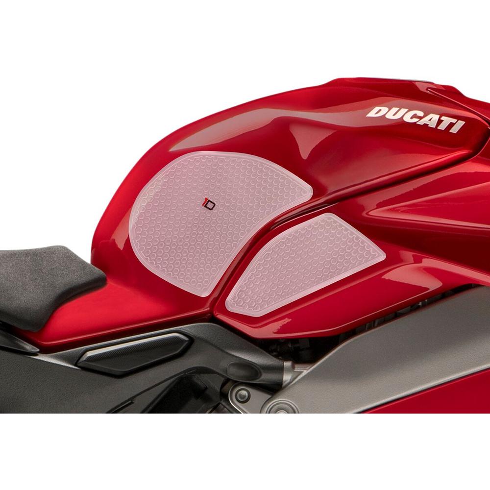 One Design Panigale V4 Tank Grip Clear