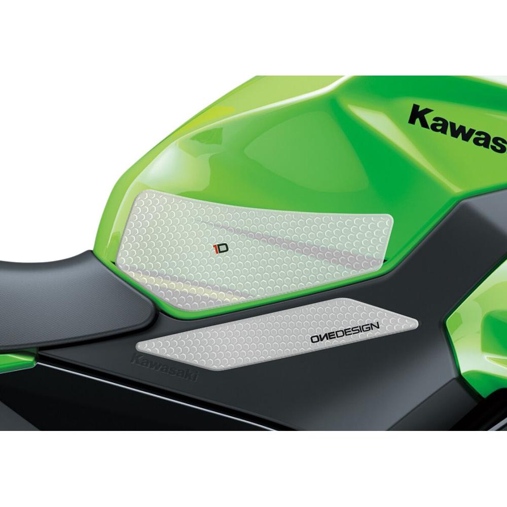 One Design Kawasaki Ninja 400 Tank Grip Clear