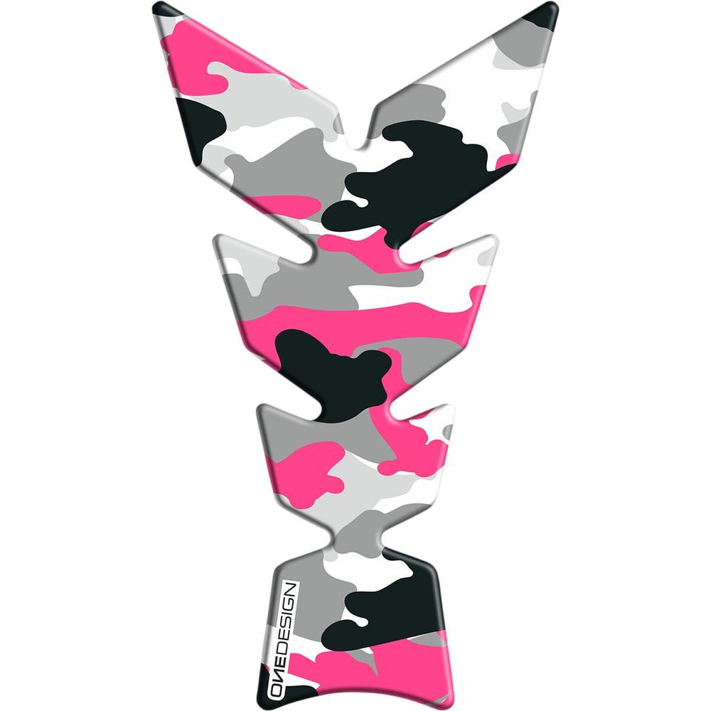One Design Moon Tank Pad Camo Fuchia