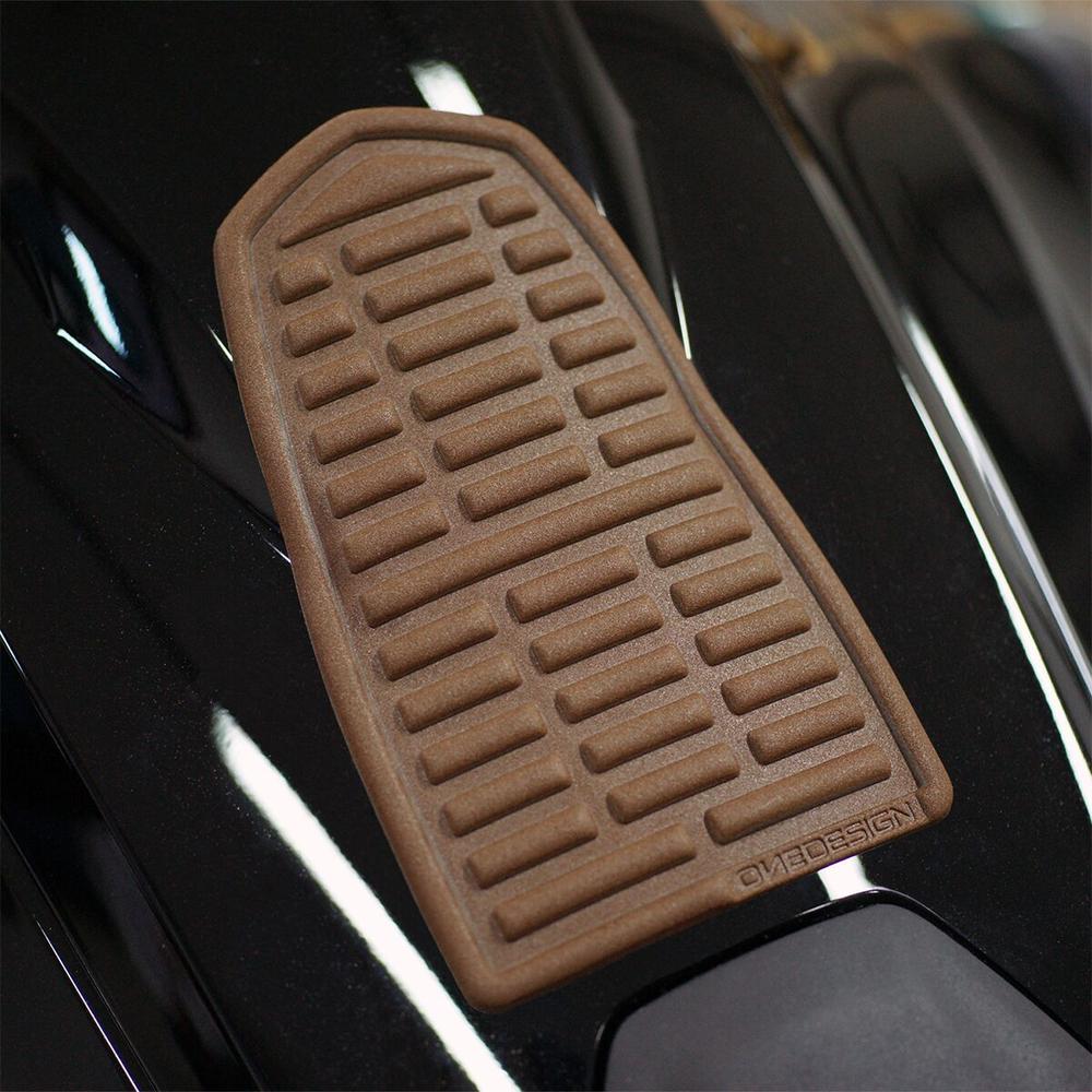 One Design Soft Touch Large CGAN130P Tank Pad Brown