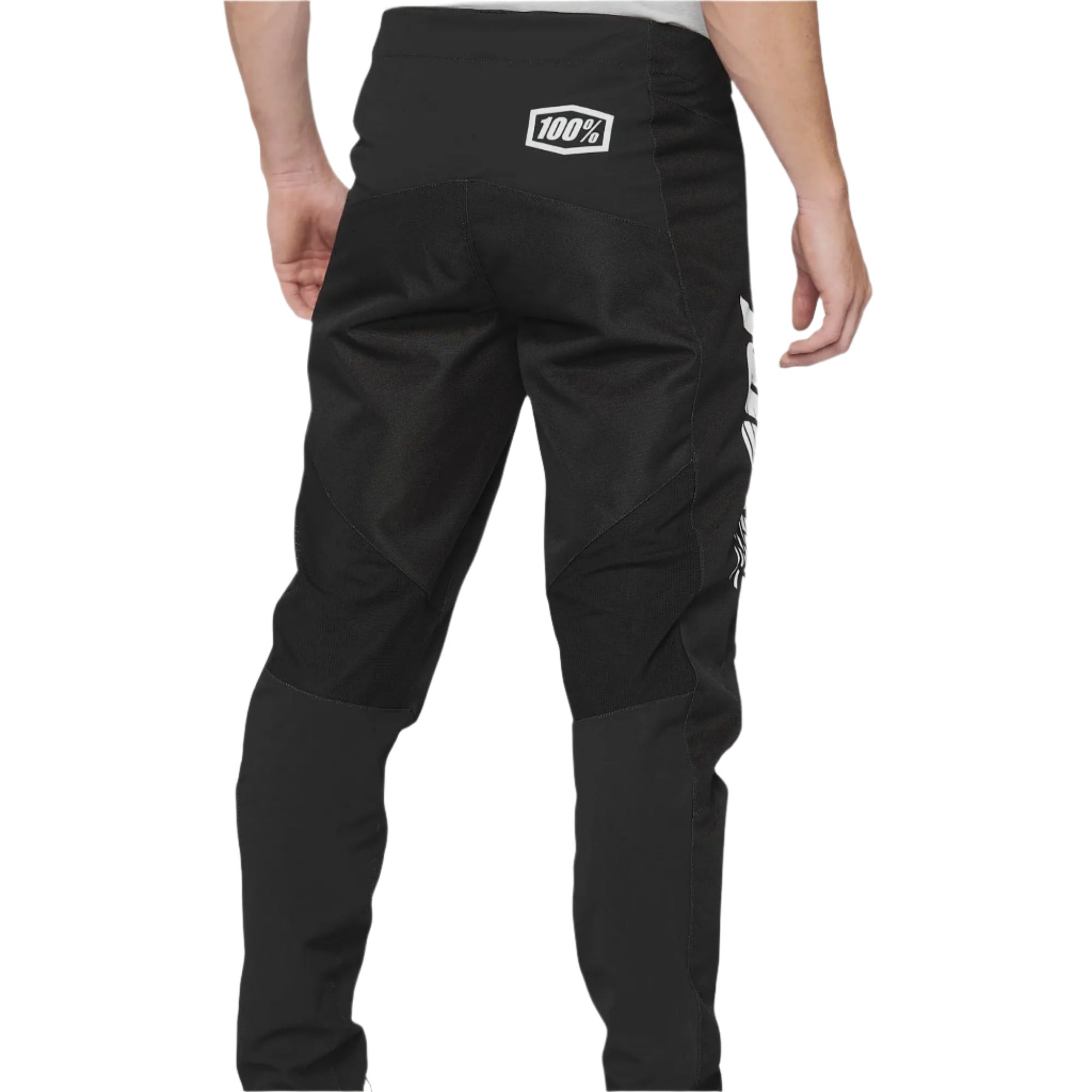 100% R-Core Trouser Black - FREE UK Shipping, FREE 365 Day Returns | Moto Central