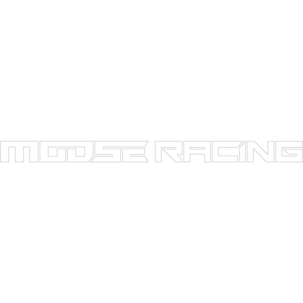 Moose Racing S20 Trailer Decal White
