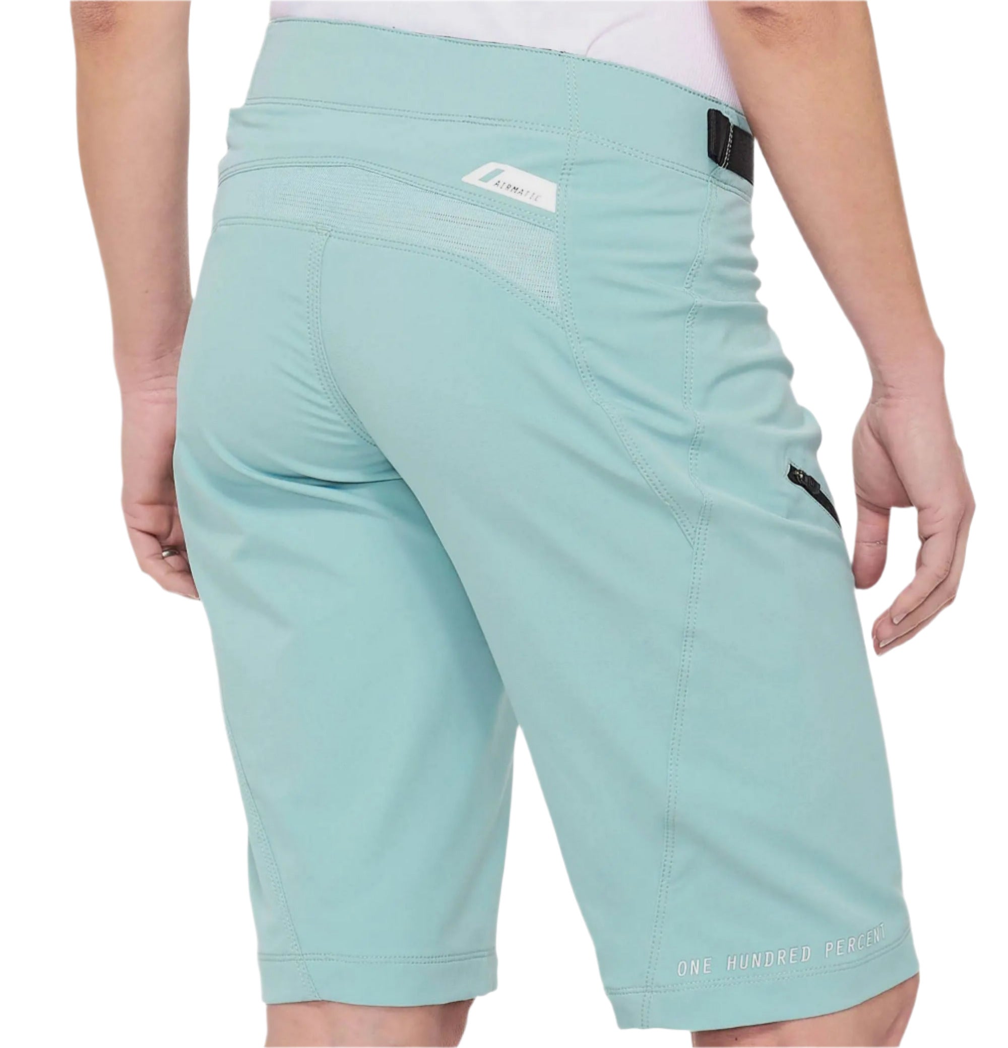 100% Airmatic Ladies Shorts Seafoam - FREE UK Shipping, FREE 365 Day Returns | Moto Central