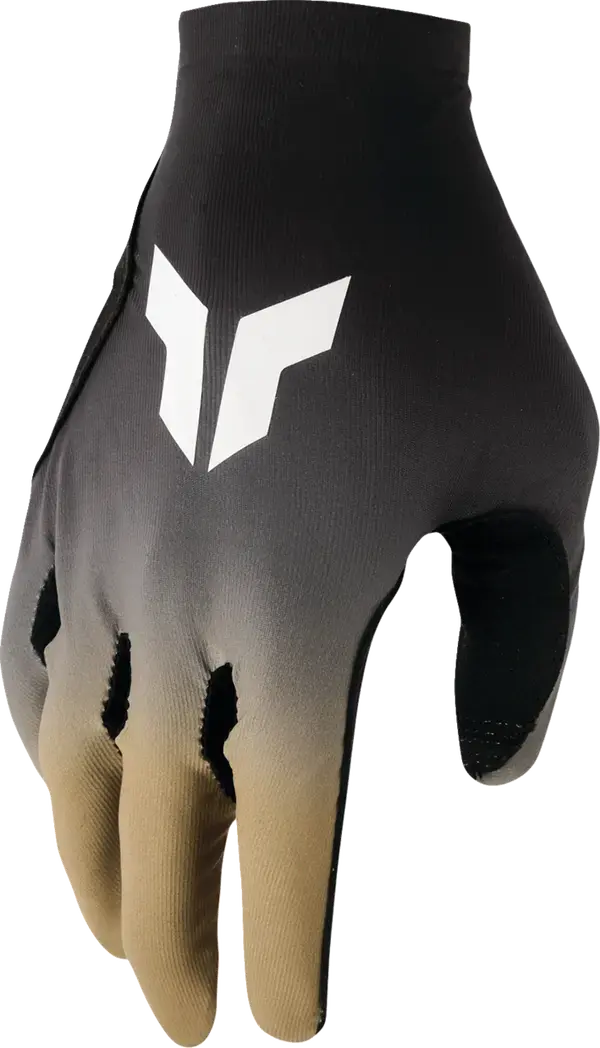 Thor Sportmode Iconic Gloves Black / Copper - FREE UK Shipping, FREE 365 Day Returns | Moto Central