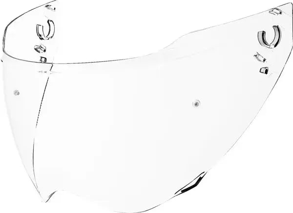 Icon Domain Helmet Pinlock Prepared Shield Visor Clear - FREE UK Shipping, FREE 365 Day Returns | Moto Central