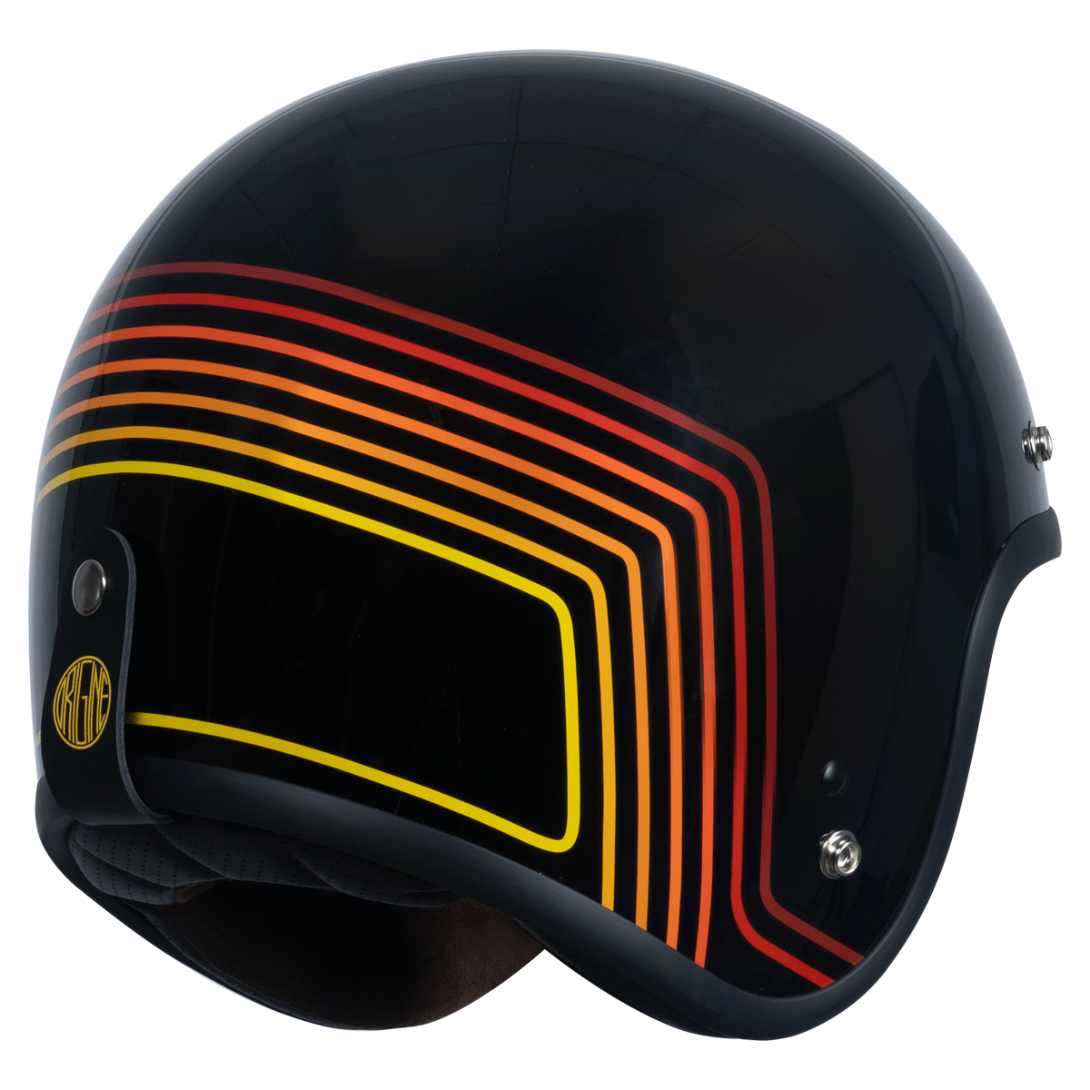 Origine Primo 22.06 Sunrise Gloss Red / Black FREE UK Delivery, FREE 365 Day Returns | Moto Central