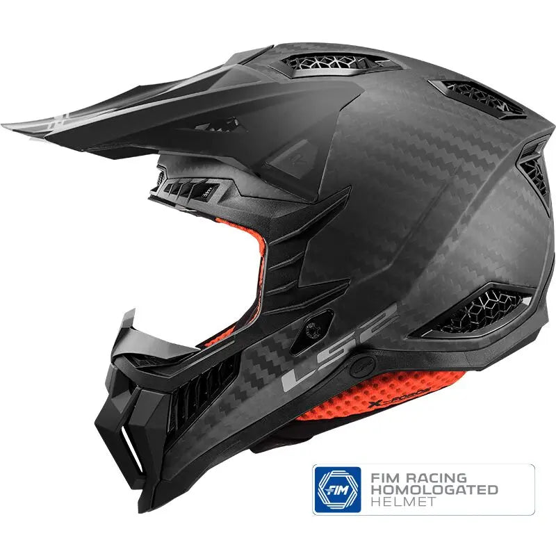 LS2 MX703 X-Force Carbon Pro FIM Matt Carbon  - FREE UK Shipping, FREE 365 Day Returns | Moto Central