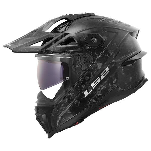 LS2 MX707 Explorer Evo Forged Gloss Carbon FREE UK Delivery, FREE 365 Day Returns | Moto Central