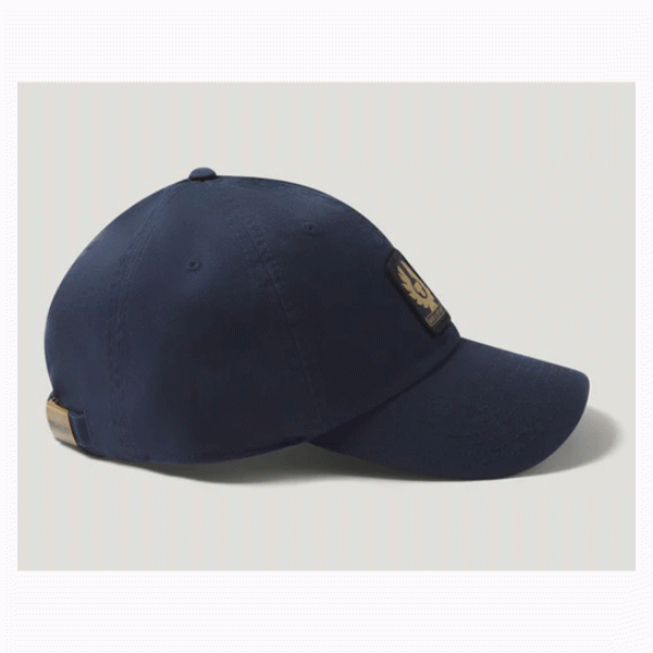 Belstaff Phoenix Logo Cap Navy FREE UK Delivery, FREE 365 Day Returns | Moto Central