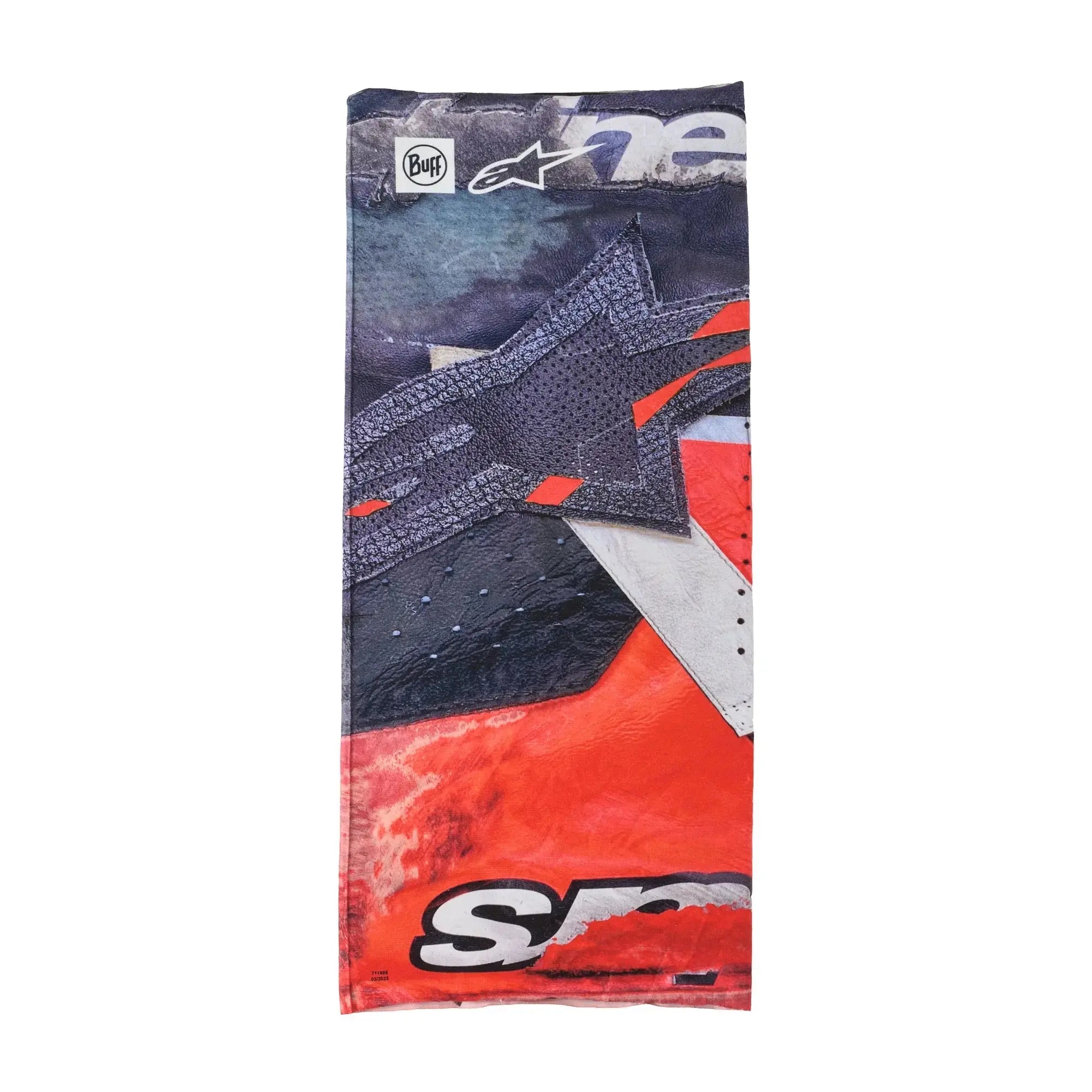 Alpinestars Buff Ignite Neck Tube Black / Bright Red FREE UK Delivery, FREE 365 Day Returns | Moto Central