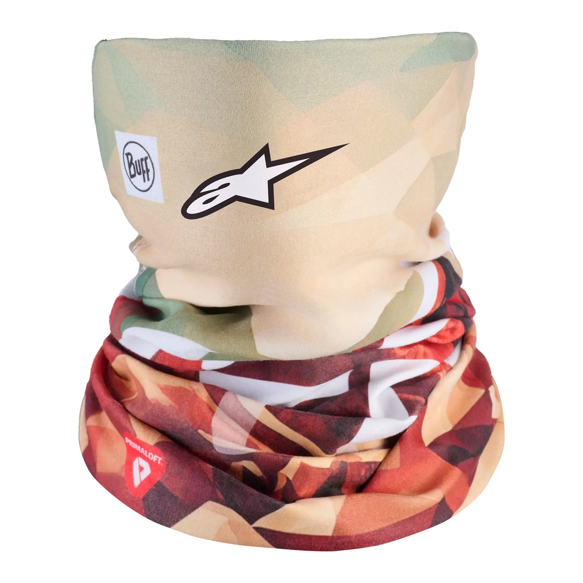 Alpinestars Buff Peaks Primaloft Neck Tube Earth Brown FREE UK Delivery, FREE 365 Day Returns | Moto Central