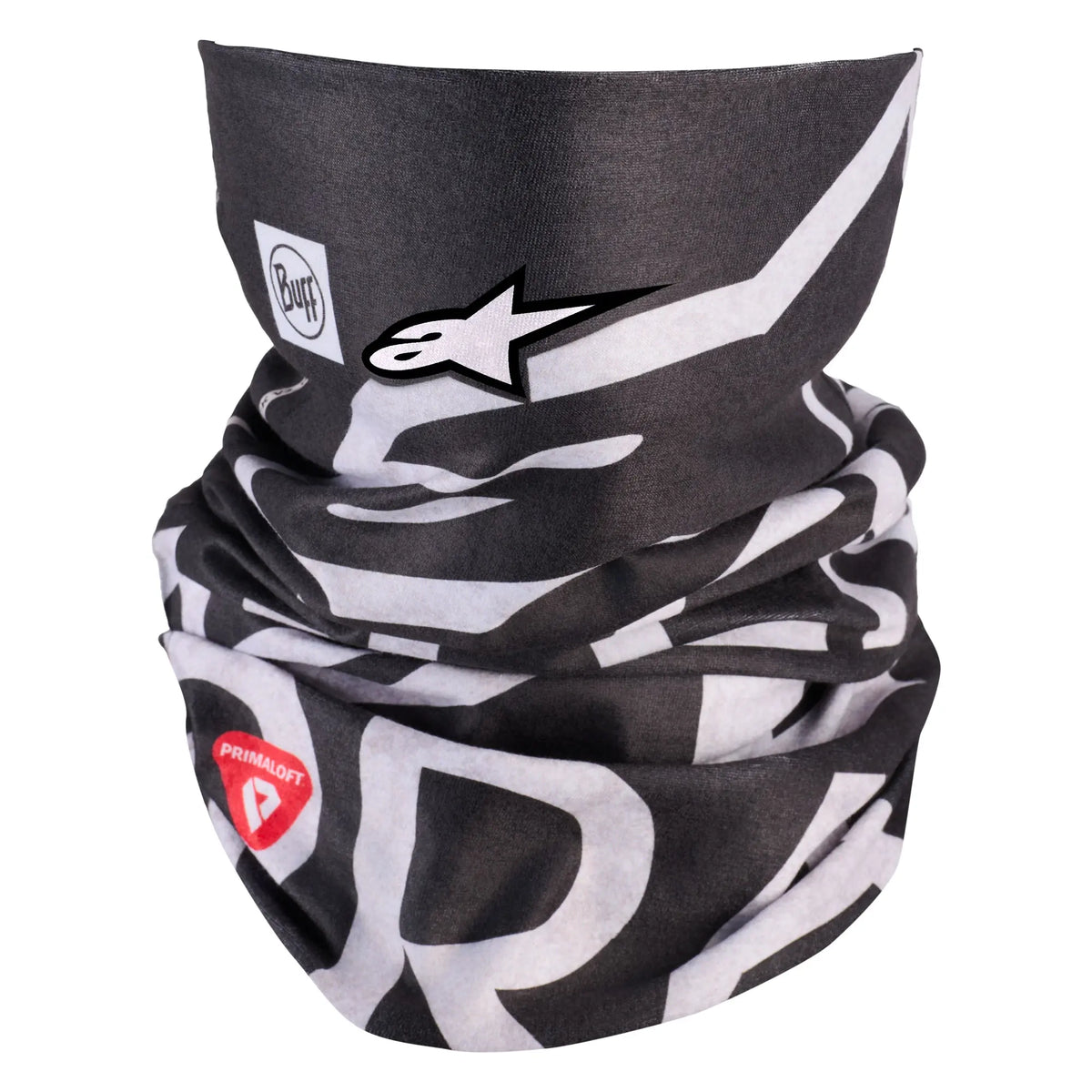 Alpinestars Buff All Terra Primaloft Neck Tube Black / Grey FREE UK Delivery, FREE 365 Day Returns | Moto Central